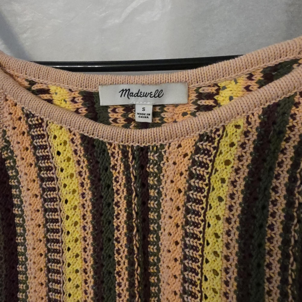 Madewell Colorful Knit Sweater